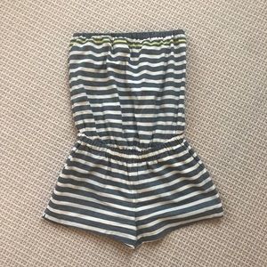 Joie Striped Romper! Pockets on sides and back